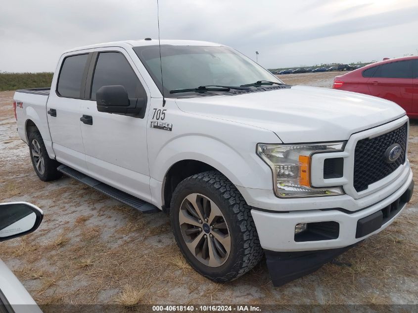 2019 Ford F-150 Xl VIN: 1FTEW1CP0KKC18708 Lot: 40618140