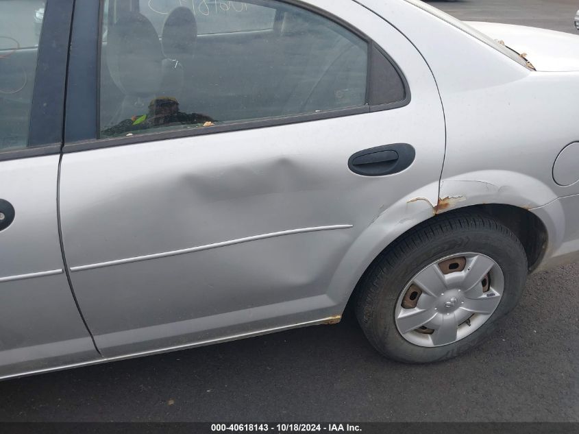 2004 Dodge Stratus Se VIN: 1B3EL36R04N215568 Lot: 40618143