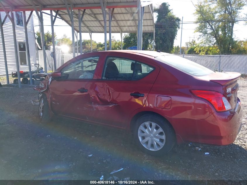 2018 Nissan Versa 1.6 S+ VIN: 3N1CN7APXJL842922 Lot: 40618146