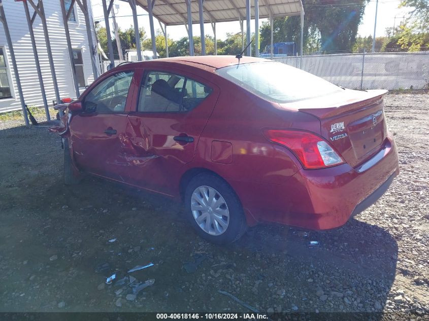 2018 Nissan Versa 1.6 S+ VIN: 3N1CN7APXJL842922 Lot: 40618146