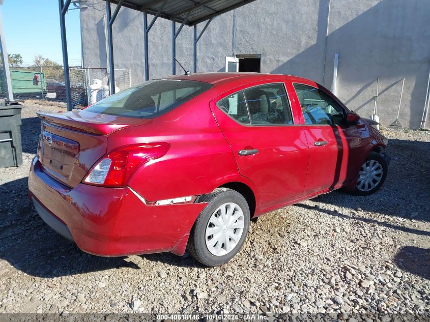 2018 Nissan Versa 1.6 S+ VIN: 3N1CN7APXJL842922 Lot: 40618146