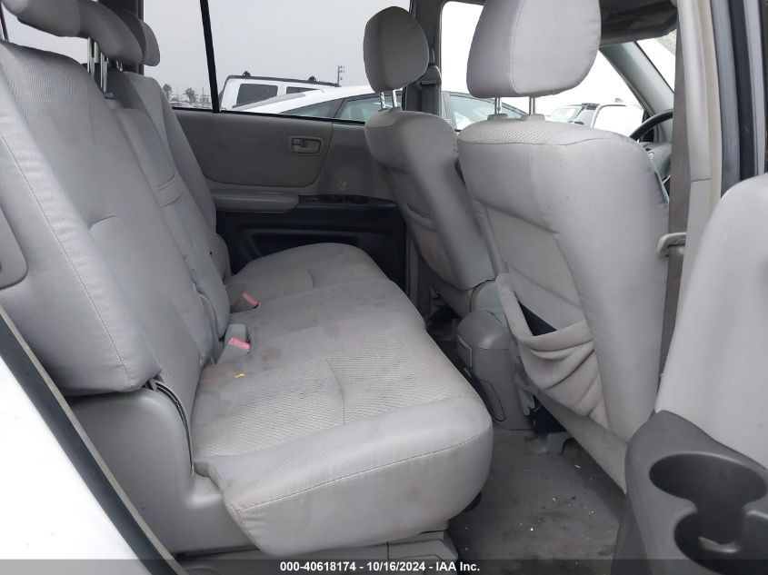 2005 Toyota Highlander V6 VIN: JTEDP21A650087020 Lot: 40618174