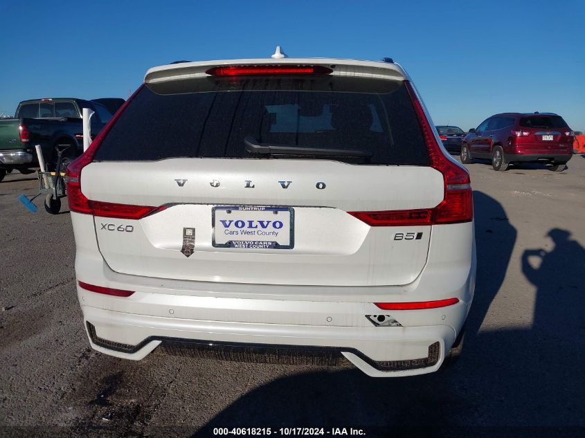 2024 Volvo Xc60 B5 Plus Dark Theme VIN: YV4L12RL7R1829008 Lot: 40618215