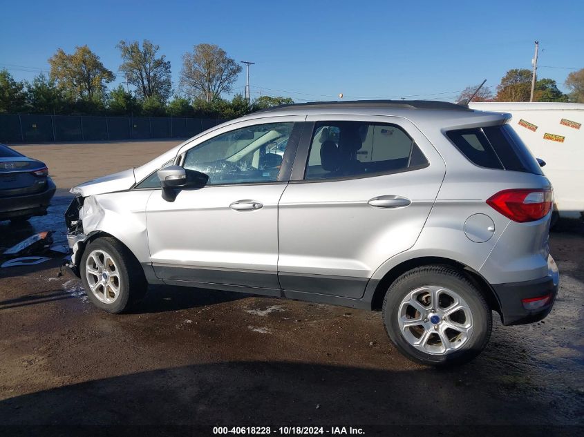 2019 Ford Ecosport Se VIN: MAJ3S2GE7KC275604 Lot: 40618228