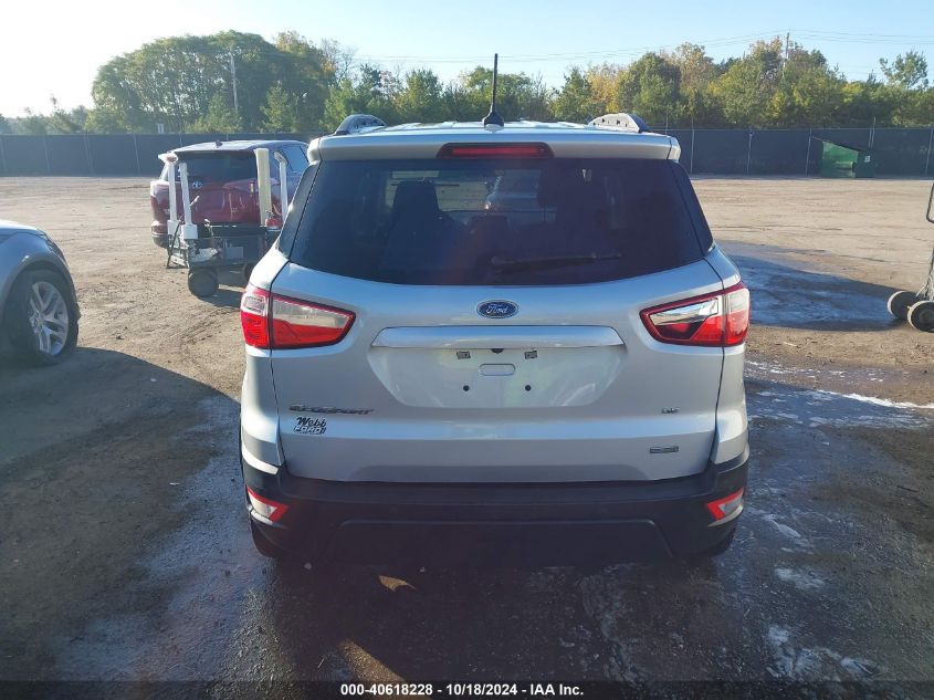 2019 Ford Ecosport Se VIN: MAJ3S2GE7KC275604 Lot: 40618228