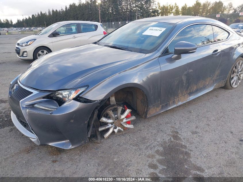 2015 Lexus Rc 350 VIN: JTHSE5BC0F5001027 Lot: 40618230