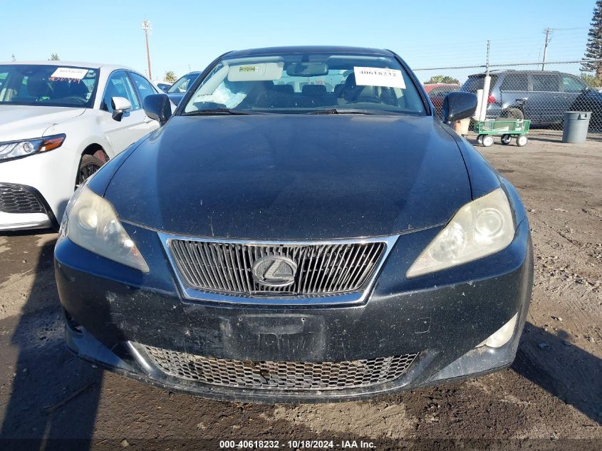 2008 Lexus Is 250 VIN: JTHBK262682068907 Lot: 40618232