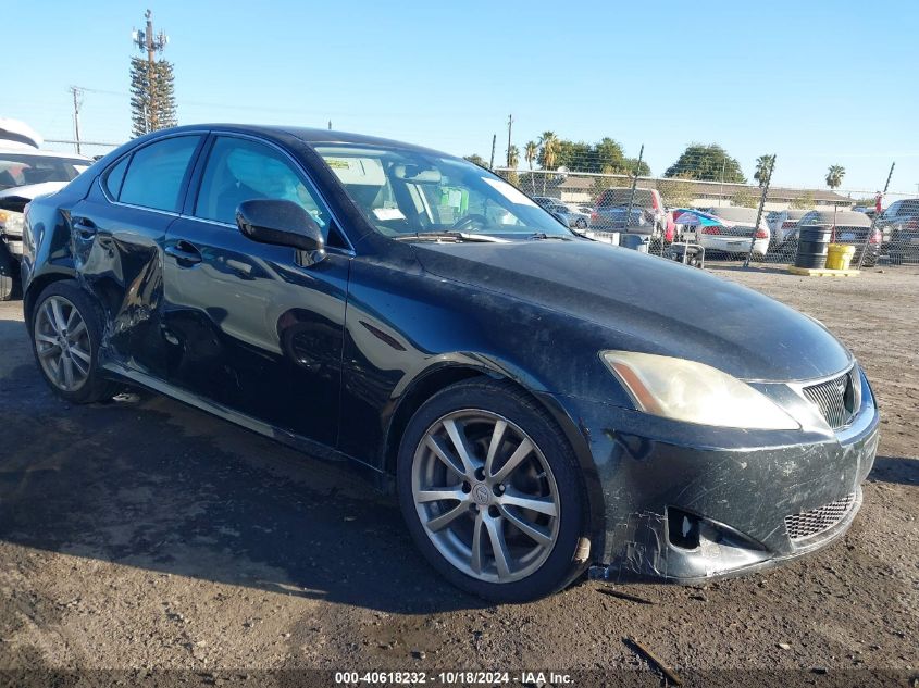 2008 Lexus Is 250 VIN: JTHBK262682068907 Lot: 40618232