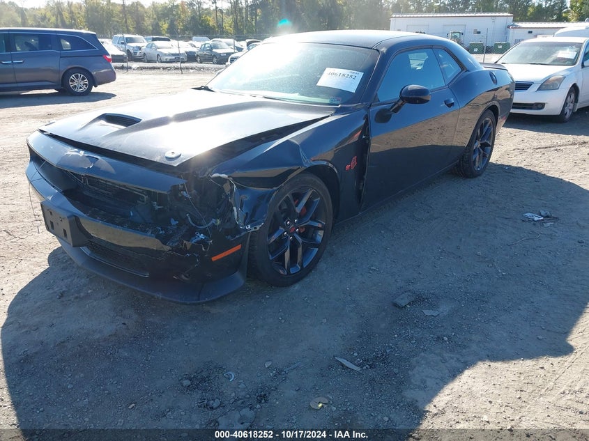 VIN 2C3CDZJG7NH108849 2022 DODGE CHALLENGER GT