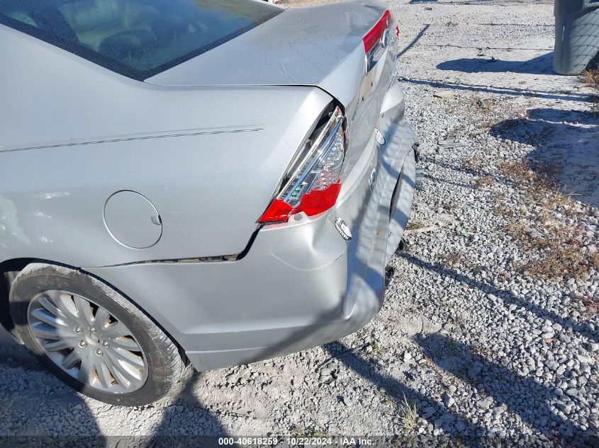 2010 Ford Fusion Hybrid VIN: 3FADP0L34AR267345 Lot: 40618259