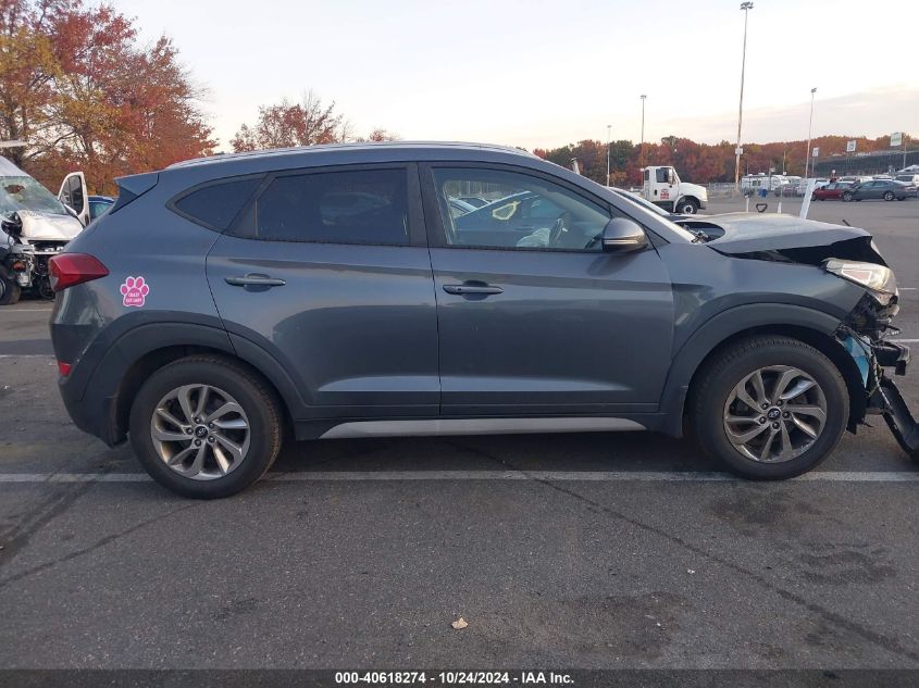 2017 Hyundai Tucson Se Plus VIN: KM8J33A46HU419999 Lot: 40618274