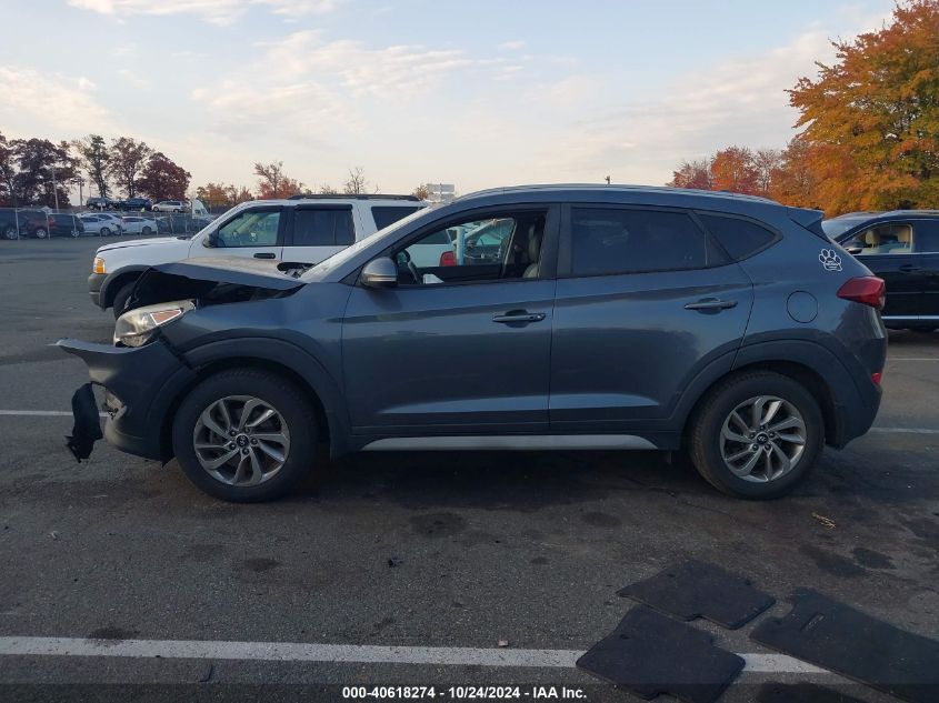 2017 Hyundai Tucson Se Plus VIN: KM8J33A46HU419999 Lot: 40618274