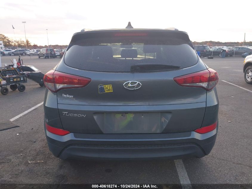 2017 Hyundai Tucson Se Plus VIN: KM8J33A46HU419999 Lot: 40618274