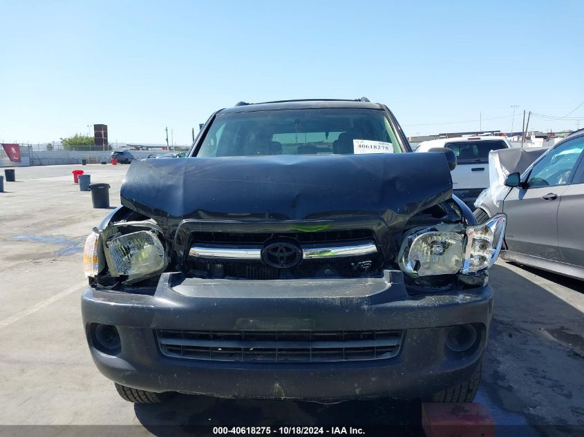 2005 Toyota Sequoia Sr5 V8 VIN: 5TDZT34A05S253892 Lot: 40618275