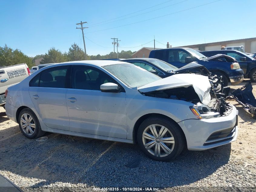 2017 Volkswagen Jetta 1.4T S VIN: 3VW167AJXHM232369 Lot: 40618315