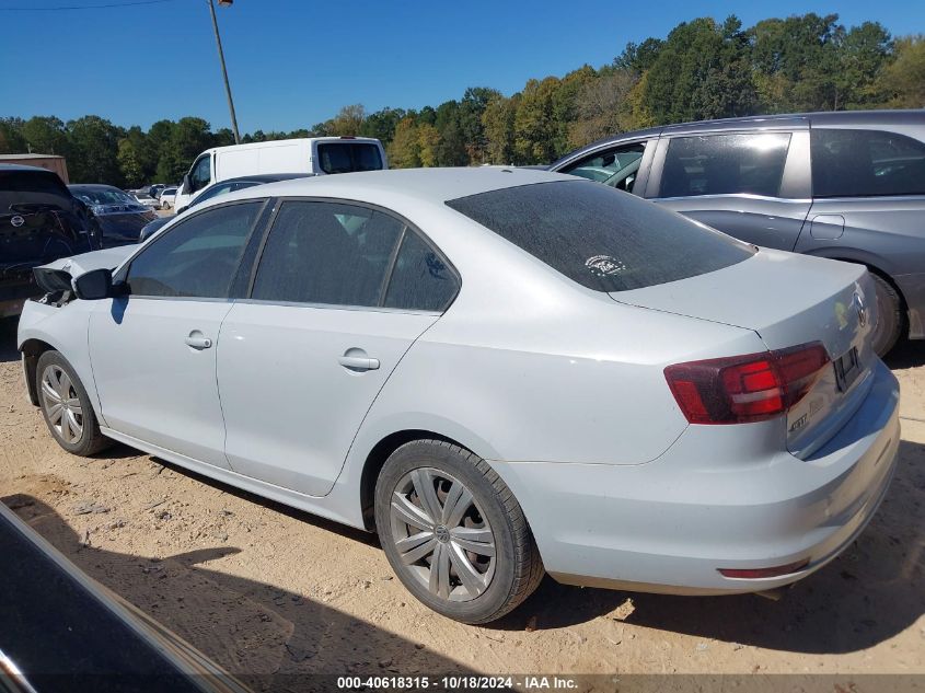 2017 Volkswagen Jetta 1.4T S VIN: 3VW167AJXHM232369 Lot: 40618315