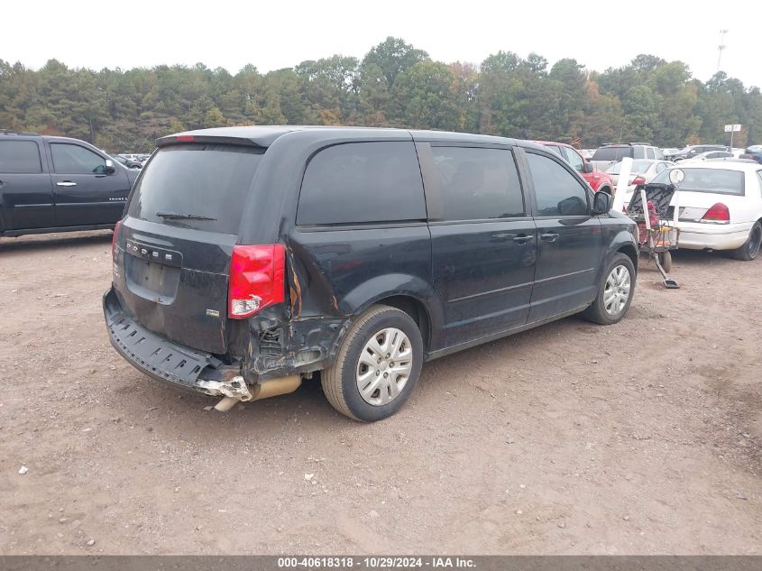 2014 Dodge Grand Caravan Se VIN: 2C4RDGBG5ER244531 Lot: 40618318