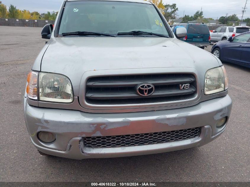 2003 Toyota Sequoia Sr5 V8 VIN: 5TDBT44A73S145905 Lot: 40618322