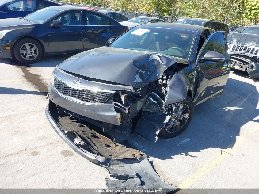 2016 Kia Optima Lx VIN: KNAGT4L30G5107272 Lot: 40618329