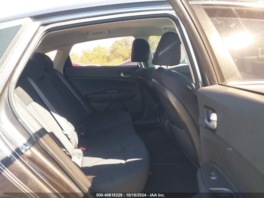 2016 Kia Optima Lx VIN: KNAGT4L30G5107272 Lot: 40618329