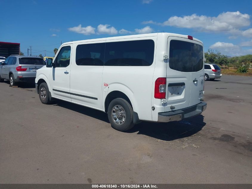 2015 Nissan Nv Passenger Nv3500 Hd Sv V6 VIN: 5BZBF0AA4FN851356 Lot: 40618340