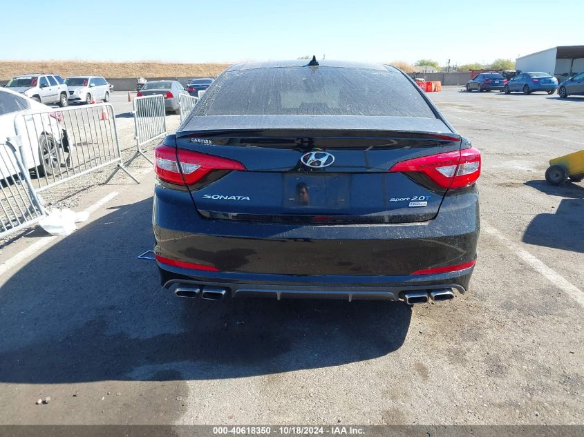 2015 Hyundai Sonata Limited 2.0T VIN: 5NPE34ABXFH192348 Lot: 40618350