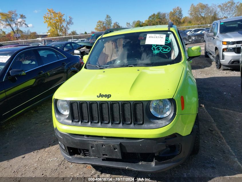 2017 Jeep Renegade Latitude VIN: ZACCJABB7HPF50591 Lot: 40618356