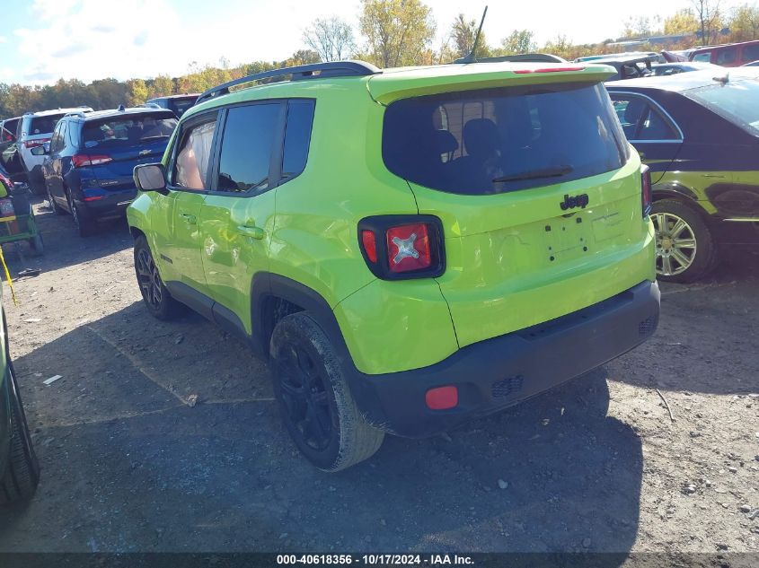 2017 Jeep Renegade Latitude VIN: ZACCJABB7HPF50591 Lot: 40618356