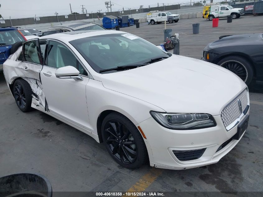 2020 Lincoln Mkz Hybrid Reserve VIN: 3LN6L5LU3LR606048 Lot: 40618358