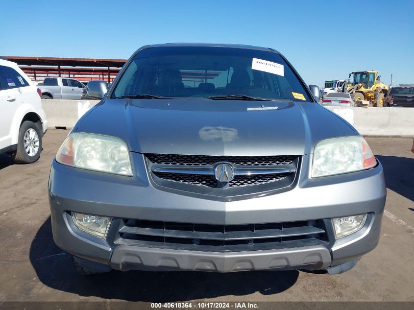 2001 Acura Mdx VIN: 2HNYD18281H531196 Lot: 40618364