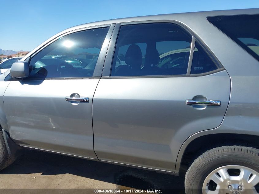 2001 Acura Mdx VIN: 2HNYD18281H531196 Lot: 40618364