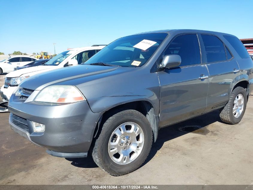 2001 Acura Mdx VIN: 2HNYD18281H531196 Lot: 40618364