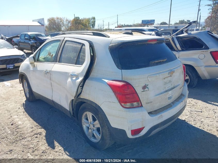 VIN 3GNCJLSB5KL190143 2019 CHEVROLET TRAX LT