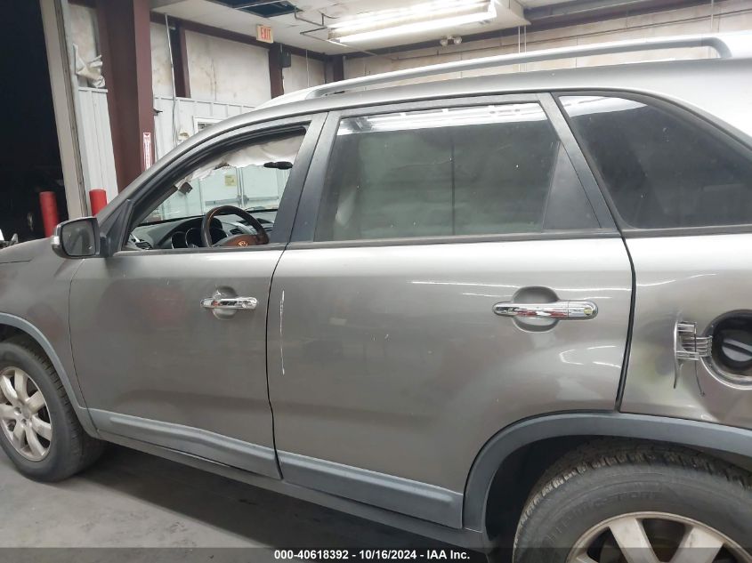 2013 Kia Sorento Lx VIN: 5XYKT3A62DG367339 Lot: 40618392