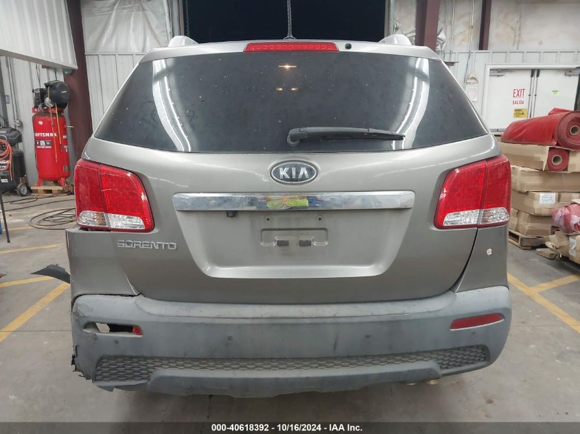 2013 Kia Sorento Lx VIN: 5XYKT3A62DG367339 Lot: 40618392