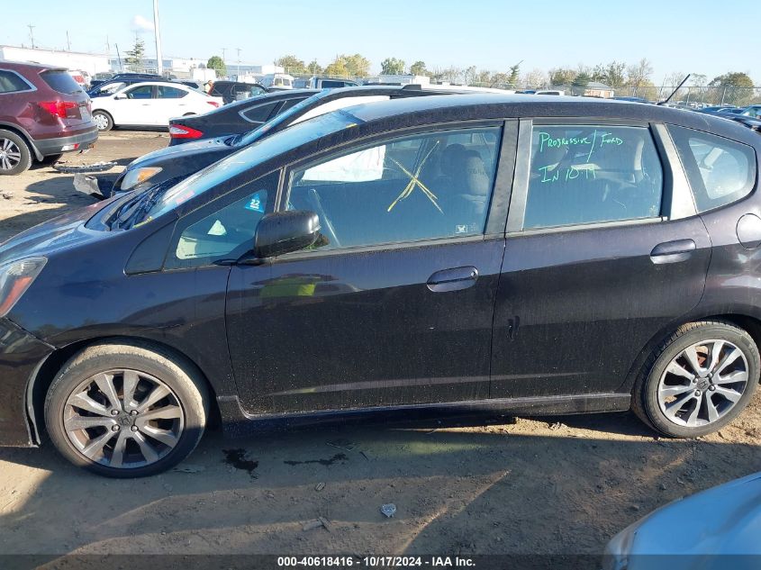 2013 Honda Fit Sport VIN: JHMGE8H5XDC006289 Lot: 40618416