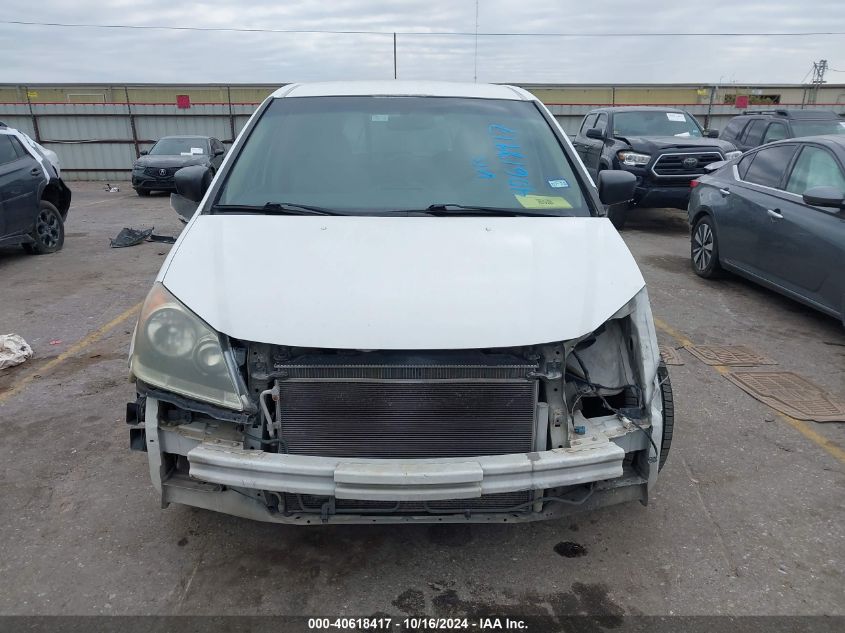 2010 Honda Odyssey Lx VIN: 5FNRL3H28AB005021 Lot: 40618417