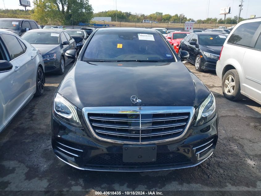 2020 Mercedes-Benz S 560 4Matic VIN: W1KUG8GB5LA569210 Lot: 40618435