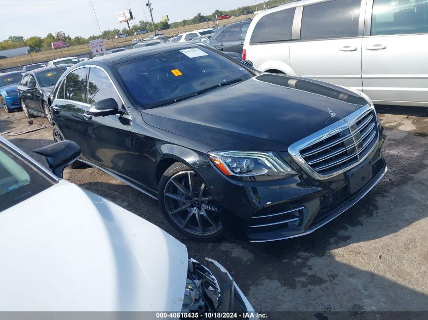 2020 Mercedes-Benz S 560 4Matic VIN: W1KUG8GB5LA569210 Lot: 40618435