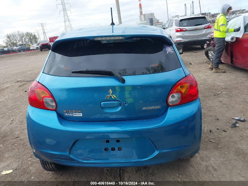 2015 Mitsubishi Mirage Es VIN: ML32A4HJ9FH045591 Lot: 40618445