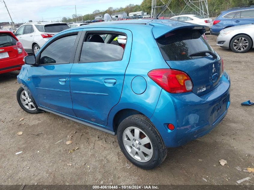 2015 Mitsubishi Mirage Es VIN: ML32A4HJ9FH045591 Lot: 40618445