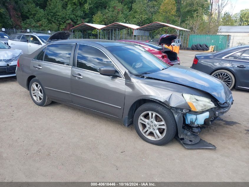 2006 Honda Accord 2.4 Ex VIN: 1HGCM56856A027601 Lot: 40618446