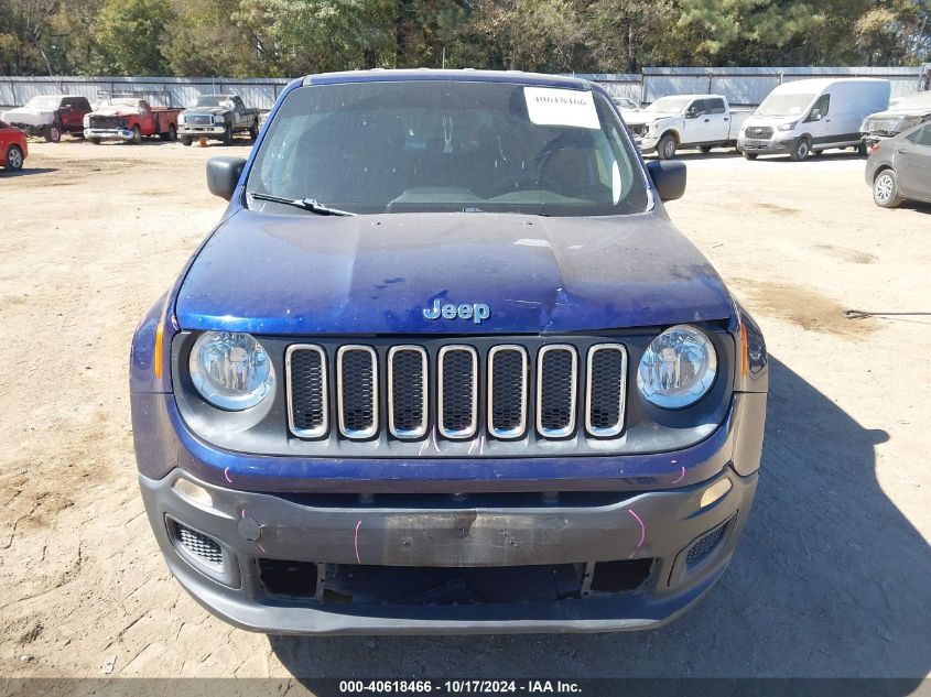 2018 Jeep Renegade Sport 4X4 VIN: ZACCJBABXJPG92740 Lot: 40618466