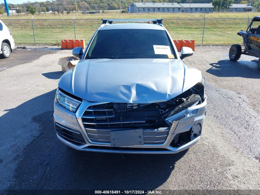 2018 Audi Q5 2.0T Premium/2.0T Tech Premium VIN: WA1ANAFY1J2156055 Lot: 40618491