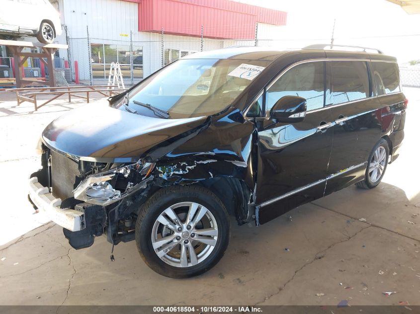 VIN JN8AE2KP3D9066026 2013 Nissan Quest, SL no.2