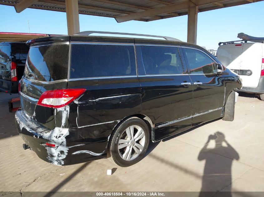 VIN JN8AE2KP3D9066026 2013 Nissan Quest, SL no.4