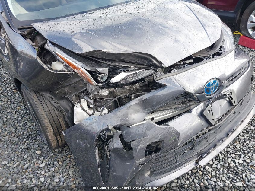VIN JTDKARFUXK3102251 2019 TOYOTA PRIUS XLE