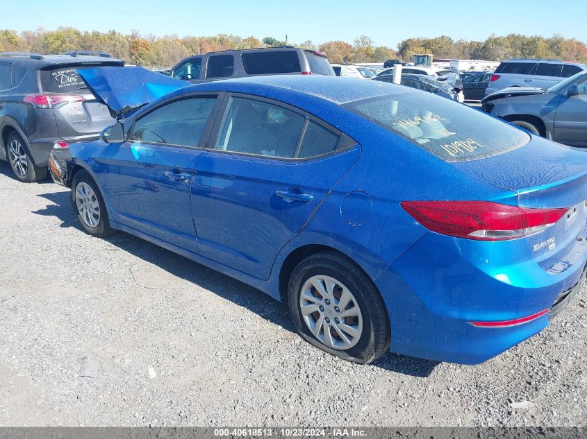 2018 Hyundai Elantra Se VIN: 5NPD74LF5JH227872 Lot: 40618513