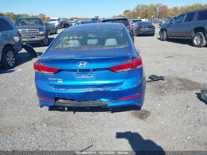 2018 Hyundai Elantra Se VIN: 5NPD74LF5JH227872 Lot: 40618513