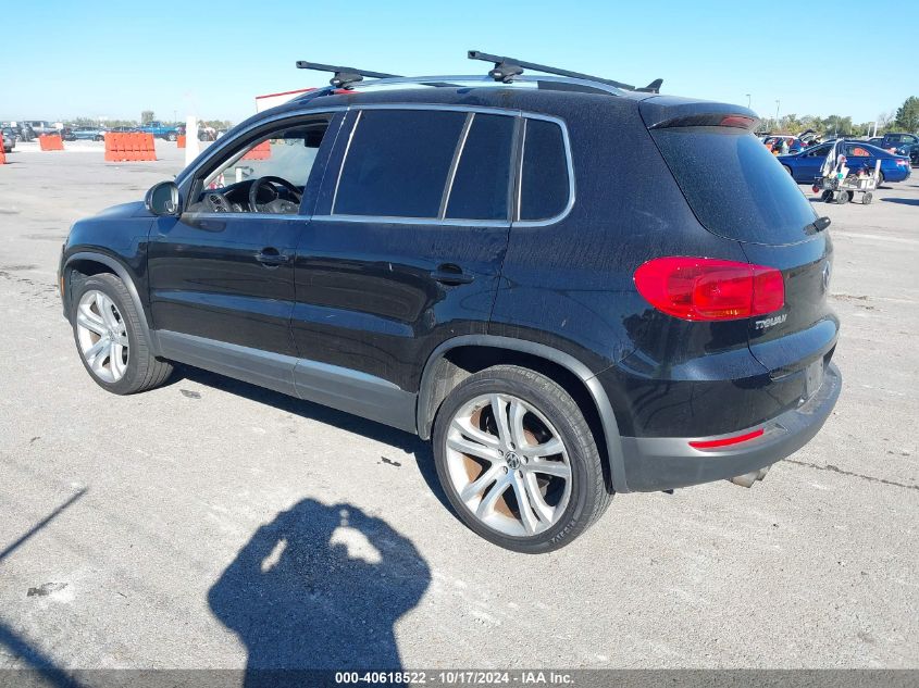 2012 Volkswagen Tiguan S/Se/Sel VIN: WVGBV7AX2CW562574 Lot: 40618522